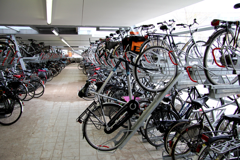 מתקן חניה כפול Dutch Two Tier Rack cyclehoop 